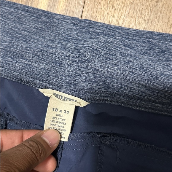 Duluth Trading Co ARMACHILLO COOLING Women Blue Cargo drawstring Pants - Picture 5 of 9